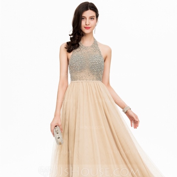 JJs House Dresses & Skirts - JJs House Plus SZ 16 Pearl and Tulle Dress